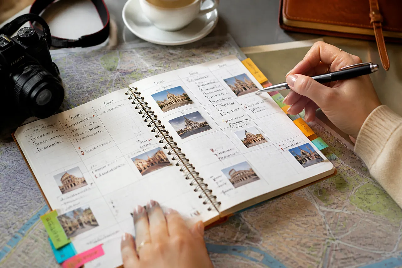 Calendrier pour choisir combien de jours visiter Rome