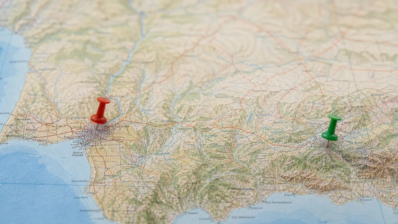 Séville ou Grenade : carte d'Andalousie pour comparer les deux villes