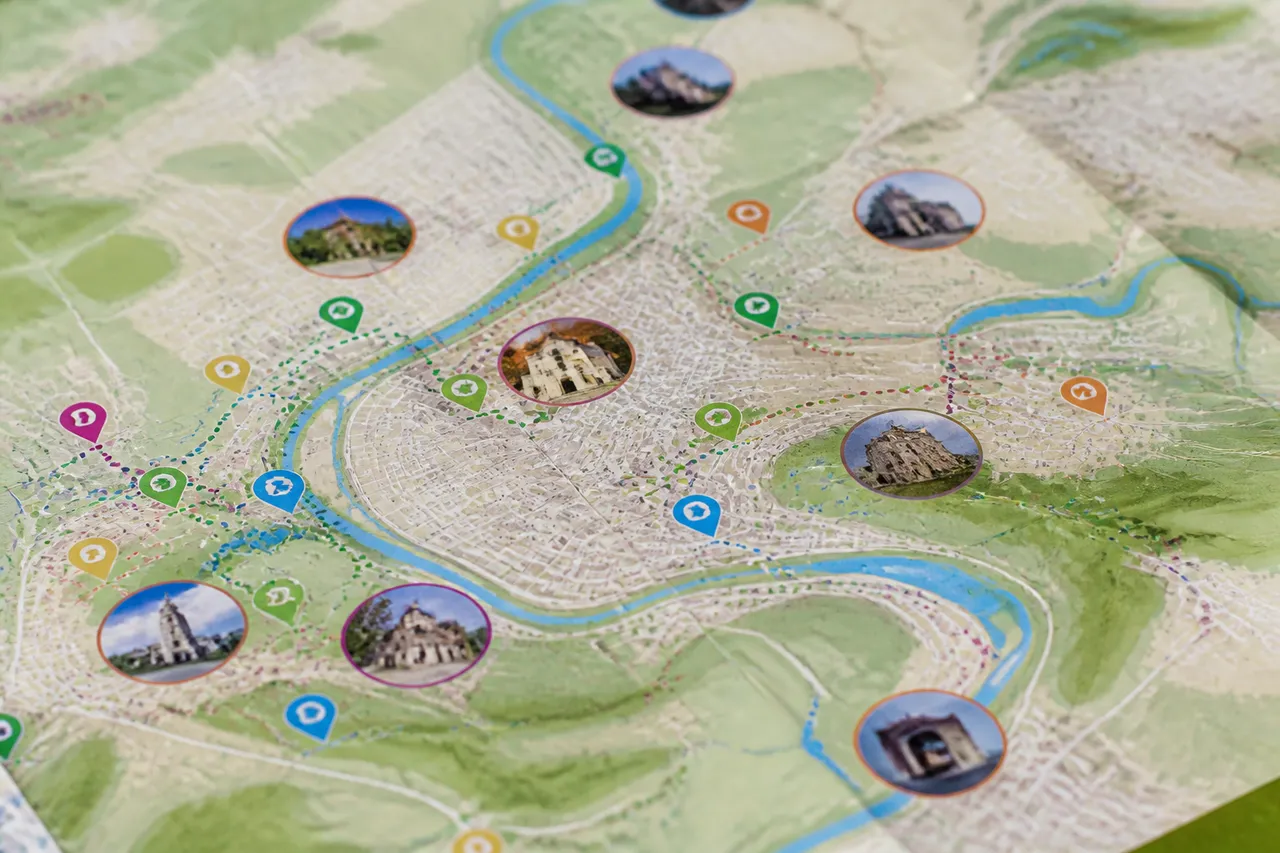 Visiter Verdun en 1 jour : carte d’itinéraire trop chargée